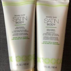 Mary Kay Satin Body Shea Wash and Lotion Set